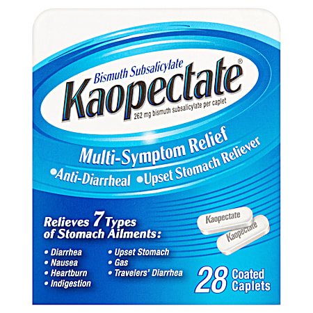KAOPECTAT Multi-Symptom Relief Anti-Diarrheal - 28 ct