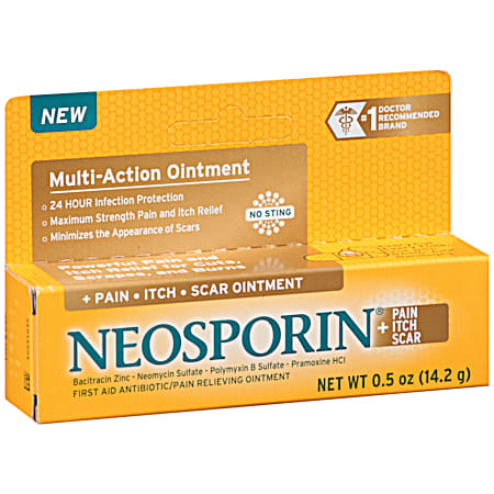 NEOSPORIN 0.5 oz First Aid Antibiotic/Pain Relieving Ointment
