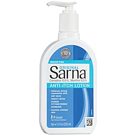 STIEFEL 7.5 oz Original Sarna Anti-Itch Lotion