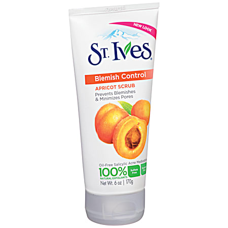 6 oz Blemish Control Apricot Scrub