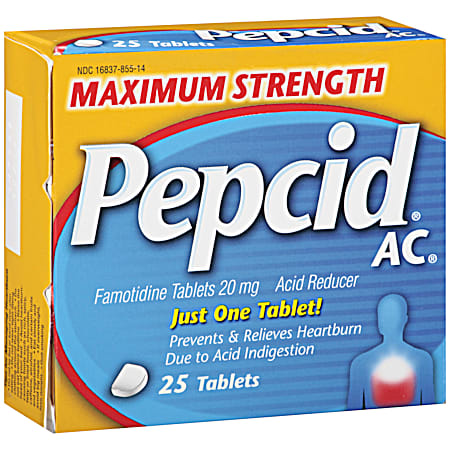 Maximum Strength Acid Reducer Tablets - 25 ct