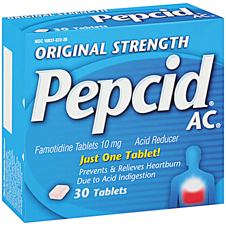 Regular Strength Acid Reducer Tablets - 30 ct
