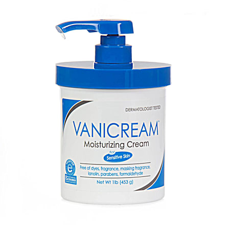 VANICREAM 16 oz Moisturizing Cream for Sensitive Skin