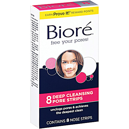 Deep Cleansing Pore Strips - 8 ct