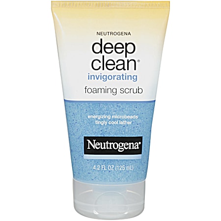 4.2 oz Deep Clean Invigorating Foaming Face Scrub