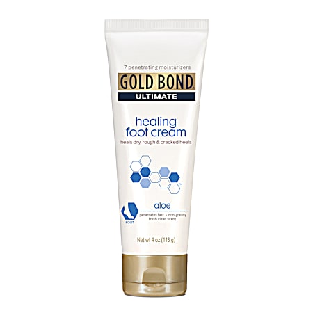 GOLD BOND 4 oz Ultimate Healing Foot Cream w/ Aloe