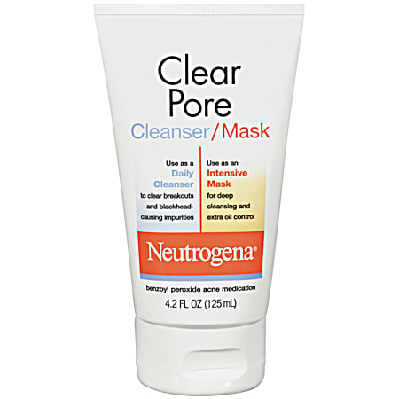NEUTROGENA 4.2 fl oz Clear Pore Cleanser/Mask