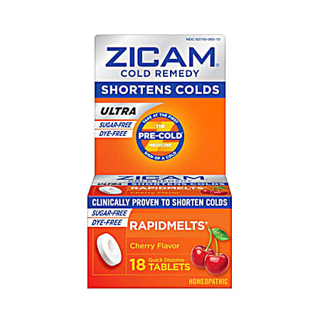 ZICAM Cold Remedy Cherry RapidMelts - 25 ct
