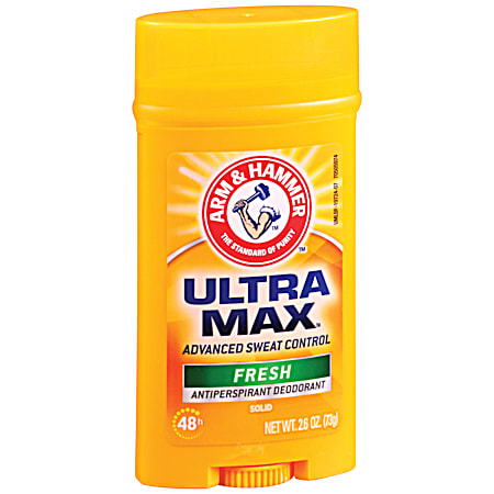 Arm & Hammer 2.6 oz Fresh Ultra Max Solid Deodorant