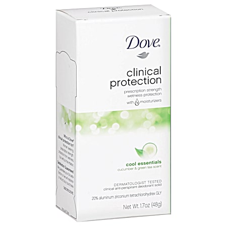 Dove 1.7 oz Clinical Protection Cool Essentials Anti-Perspirant & Deodorant