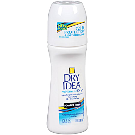Dry Idea Advanced Dry 3.25 fl oz Powder Fresh Roll-On Anti-Perspirant & Deodorant