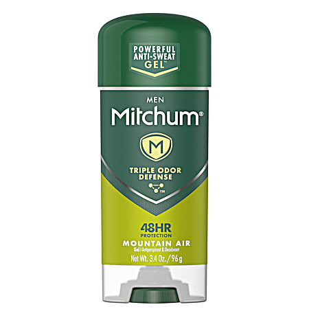 MITCHUM 3.4 oz Mountain Air Gel Anti-Perspirant & Deodorant