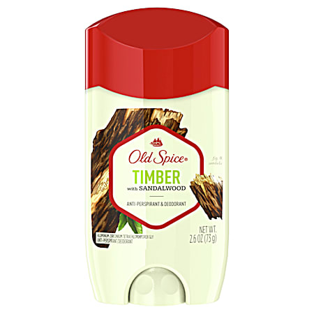 Old Spice 2.6 oz Fresher Collection Timber Anti-Perspirant & Deodorant Solid
