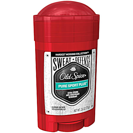 Sweat Defense 2.6 oz Pure Sport Plus Anti-Perspirant & Deodorant