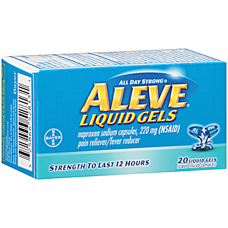 ALEVE Pain Reliever/Fever Reducer Liquid Gels
