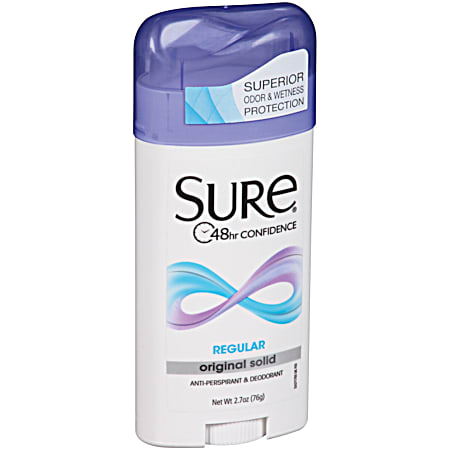 2.7 oz Regular Solid Antiperspirant & Deodorant