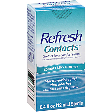 Refresh Contact Lens Comfort Eye Drops
