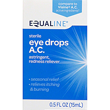 EQUALINE .5 oz Sterile Eye Drops Relief