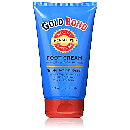GOLD BOND 4 oz Triple Action Relief Foot Cream