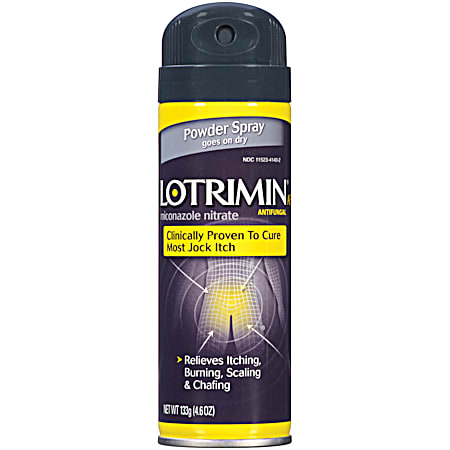 LOTRIMIN 4.6 oz Jock Itch Antifungal Powder Spray