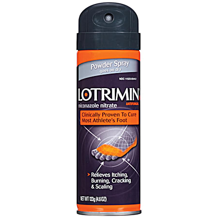 LOTRIMIN 4.6 oz Athlete's Foot Antifungal Powder Spray