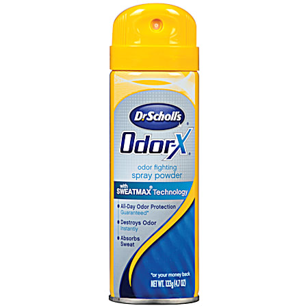 Dr. Scholl's 4.7 oz Odor-X Odor Fighting Spray Powder