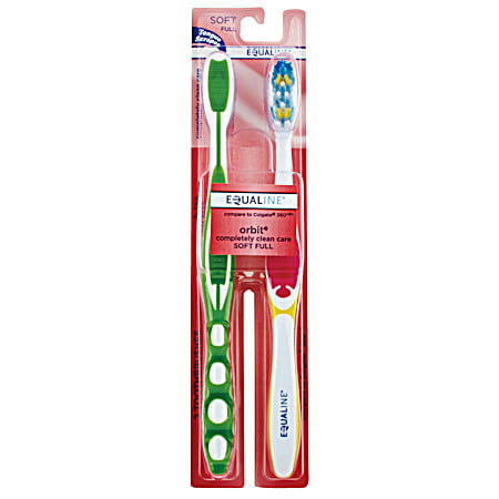 Orbit Soft Manual Toothbrushes - 2 Pk, Assorted