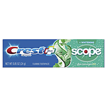 Plus Complete .85 oz Minty Fresh Scope Whitening Toothpaste