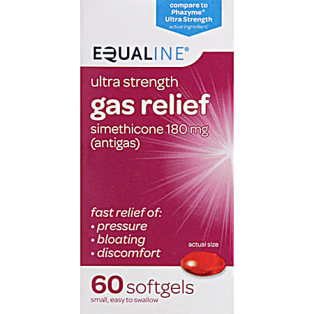 Ultra Strength Gas Relief - 60 ct