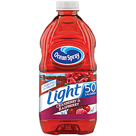 Ocean Spray 64 oz Light Cranberry & Raspberry Cocktail Juice