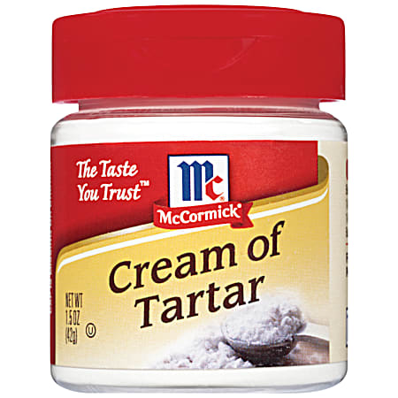 McCormick 1.5 oz Cream of Tartar