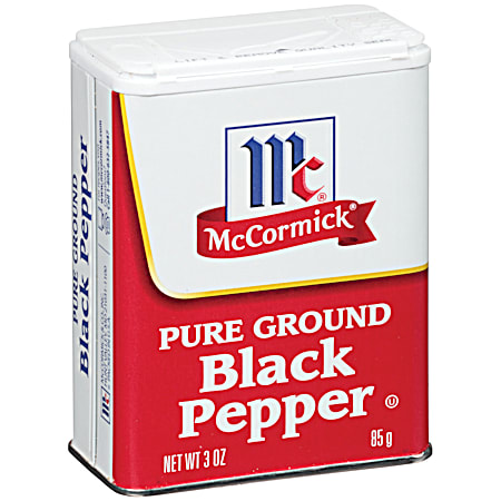 3 oz Pure Ground Black Pepper
