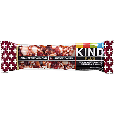 Kind 1.4 oz Cranberry Almond +Antioxidants Granola Bar