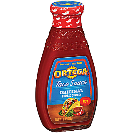 Ortega 8 oz Hot Taco Sauce