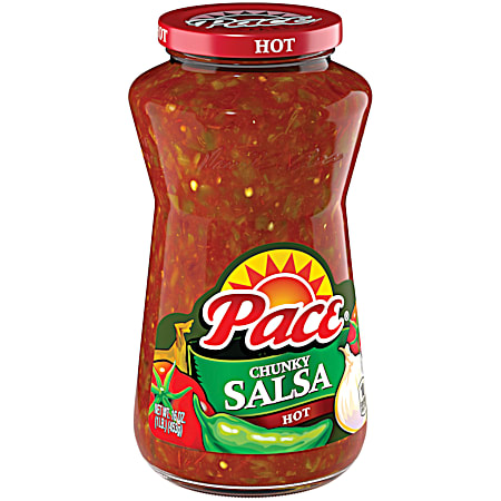 Pace 16 oz Thick & Chunky Salsa Hot