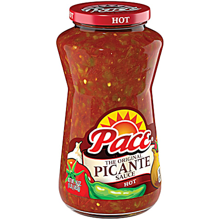 Pace Picante Sauce Hot - 16 Oz