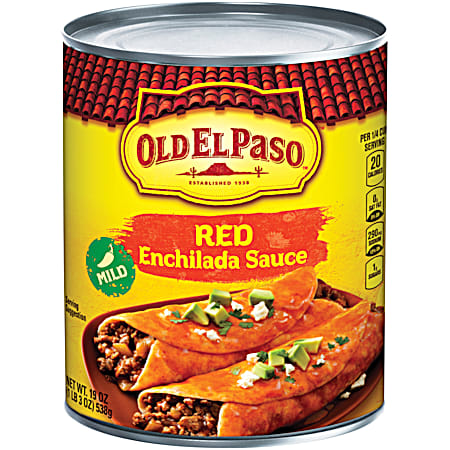 OLD EL PASO 19 oz Mild Red Enchilada Sauce