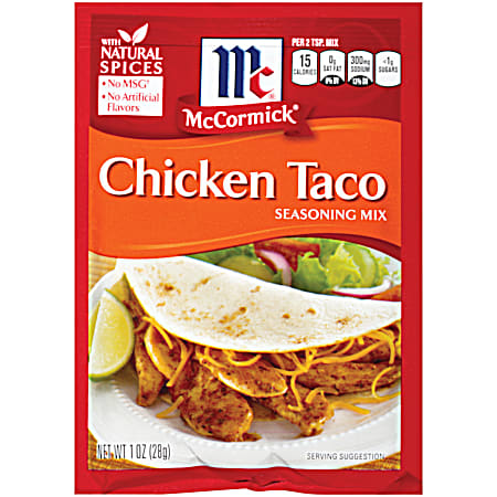 1 oz Chicken Taco Seasoning Mix