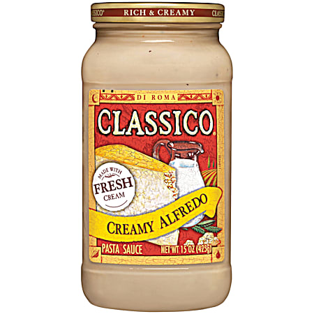 CLASSICO 15 oz Creamy Alfredo Pasta Sauce