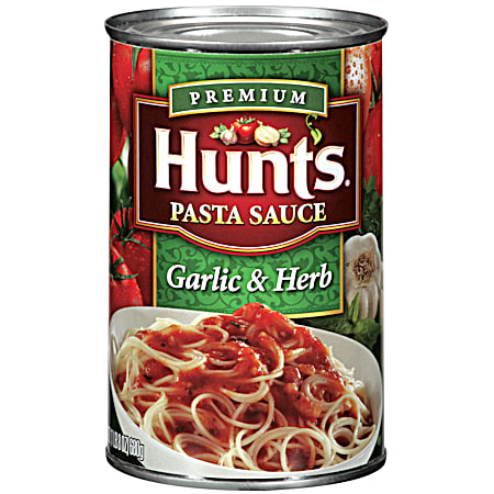 HUNT'S 24 oz Garlic & Herb Pasta Sauce