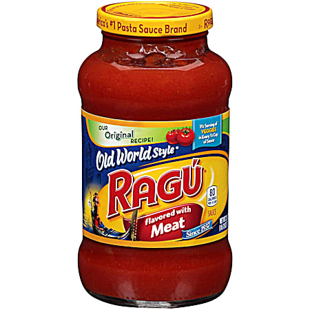 RAGU Old World Style Flavored w/ Meat