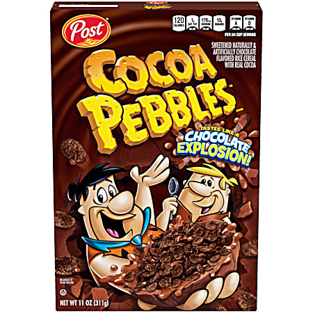 Cocoa Pebbles Breakfast Cereal