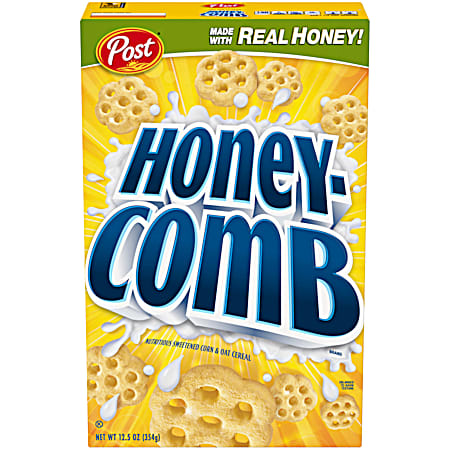 12.5 oz Honey-Comb Breakfast Cereal