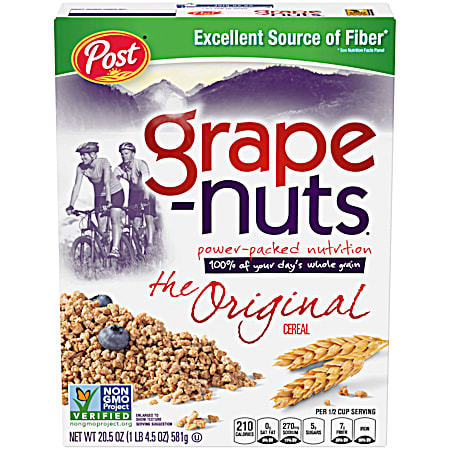 POST 20.5 oz The Original Grape Nuts Breakfast Cereal