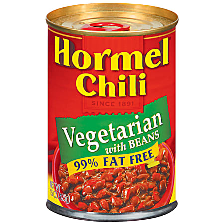 15 oz Chili Vegetarian w/ Beans