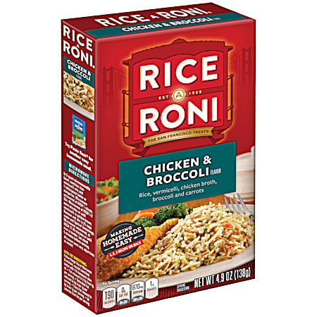 RICE-A-RONI 4.9 oz Chicken & Broccoli Rice Mix