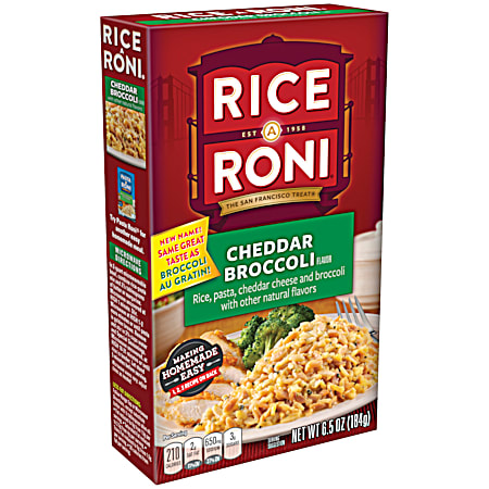 RICE-A-RONI 6.5 oz Cheddar Broccoli Rice Mix