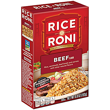 RICE-A-RONI 6.8 oz Beef Rice Mix