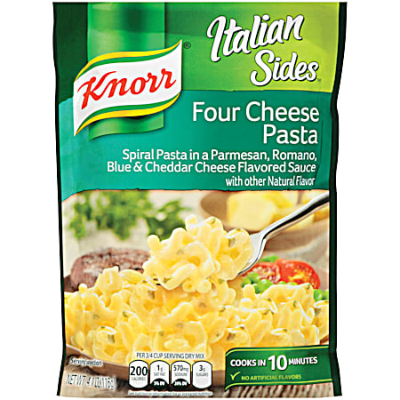 4.1 oz Four Cheese Pasta Italian Side