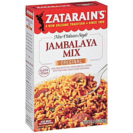 ZATARAIN'S 8 oz Original Jambalaya Rice Mix